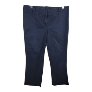 J.Crew city fit stretch 8 Navy blue capri